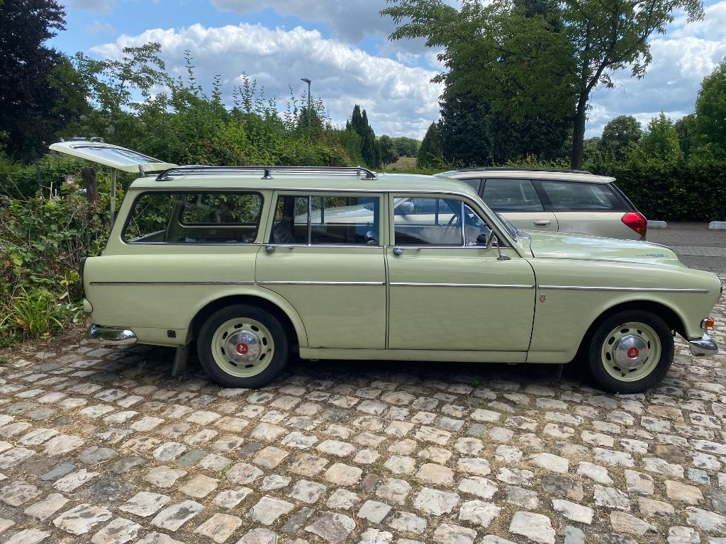 Volvo 220 Estate 1966 Groen, Auto's, Volvo, Particulier, Overige modellen, Trekhaak, LPG, Stationwagon, Handgeschakeld, Geïmporteerd