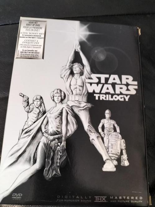Star Wars Trilogy, Cd's en Dvd's, Dvd's | Science Fiction en Fantasy, Zo goed als nieuw, Science Fiction, Boxset, Alle leeftijden