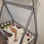 Kinderbed inclusief matras en dekbed, 70 tot 85 cm, Zo goed als nieuw, Matras, 140 tot 160 cm