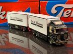 WSI - Scania 143 streamline Klemmensen, Hobby en Vrije tijd, Modelauto's | 1:50, Ophalen of Verzenden, Zo goed als nieuw, Bus of Vrachtwagen