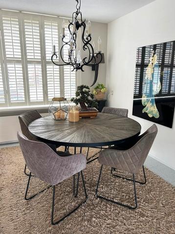 Riviera Maison Boston Harber tafel+4 stoelen Frisco Drive beschikbaar voor biedingen