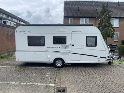 Verkocht lmc  sassino 460 E comfort 2 enkel bedden, Caravans en Kamperen, Caravans, Particulier, tot en met 4, 750 - 1000 kg, Treinzit