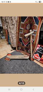 oude houten step, slee, school landkaart, school liniaal, Verzenden