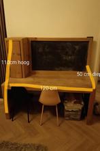 Steigerhouten Kinderbureau, Kinderen en Baby's, Kinderkamer | Tafels en Stoelen, Ophalen, Gebruikt, Tafel(s)