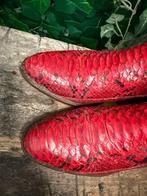 zo goed als nieuw  mooie python laarzen Sendra maat 38, Ophalen of Verzenden, Zo goed als nieuw, Sendra, Rood
