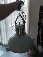 2x Hanglamp muntgroen Metaal, Ophalen of Verzenden, Gebruikt, Metaal, Minder dan 50 cm