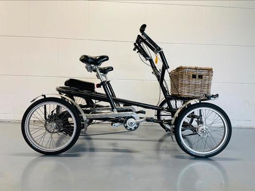Mooie vierwiel duofiets, elektrisch, versnelling best/bijr!, Fietsen en Brommers, Fietsen | Driewielfietsen, Zo goed als nieuw