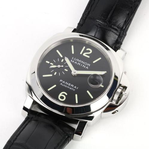 Panerai Luminor Marina Automatic 44 (Zeer goed/ 2014), Sieraden, Tassen en Uiterlijk, Horloges | Heren, Zo goed als nieuw, Polshorloge