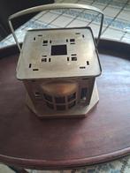 antiek curiosa geel koperen theelichtje compleet orgineel, Ophalen of Verzenden, Koper