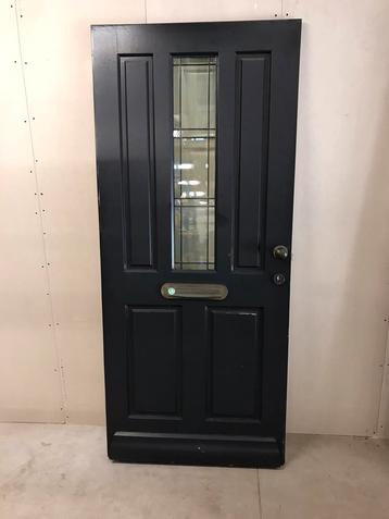 Hardhouten deur zgan !! 3 punt sluiting. 930x2115 mm  beschikbaar voor biedingen