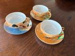 Vintage theekopjes, Japans, eierschaal porselein, Antiek en Kunst, Antiek | Servies los, Ophalen