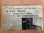 Knipsel Tom poes/Marten Toonder uit 1955, Verzamelen, Tijdschriften, Kranten en Knipsels, Ophalen of Verzenden, 1940 tot 1960