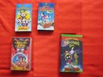 VHS video Animaniacs, Pinky Brain, Earthworm Jim, Aladdin, Cd's en Dvd's, VHS | Kinderen en Jeugd, Tekenfilms en Animatie, Alle leeftijden