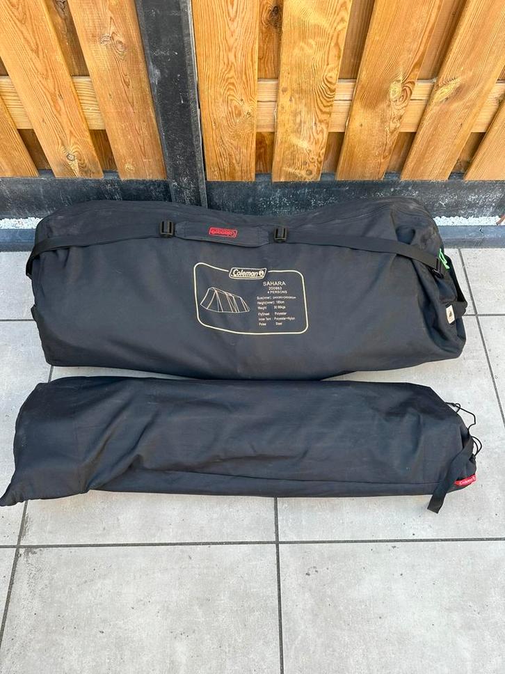 Coleman sahara koepeltent 4 persoons, Caravans en Kamperen, Tenten, tot en met 4, Zo goed als nieuw, Ophalen of Verzenden