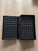 Wafel platen Tefal Snack Collection, Witgoed en Apparatuur, Wafelijzers, Ophalen of Verzenden, Uitneembare platen, Zo goed als nieuw