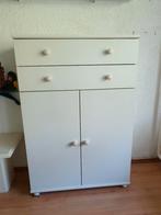 Witte ladekast 120x80, Ophalen, Gebruikt, 1 of 2 laden, 100 tot 150 cm