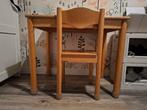 Schilte kindertafeltje met stoeltje, Ophalen of Verzenden, Zo goed als nieuw, Tafel(s) en Stoel(en)
