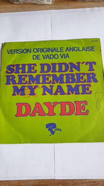 	2095 dayde - she didnt remember my name - suburban blues beschikbaar voor biedingen