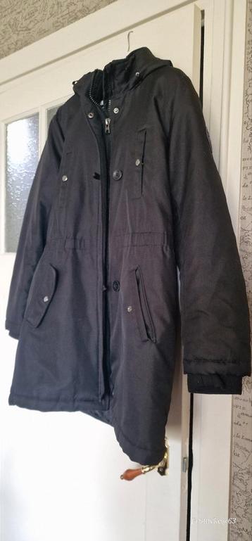 Zwarte Only Parka - Maat XL (42-44) beschikbaar voor biedingen