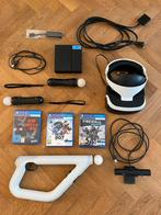 Zeer complete PlayStation VR set, Spelcomputers en Games, Ophalen