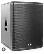 Gezocht   Dynacord A118a  18" actieve basspeakers  2x, P.A., 1000 watt of meer, Zo goed als nieuw, Ophalen