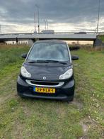 Smart ForTwo 1.0 45KW Coupe MHD AUT 2009 Zwart, Auto's, Automaat, Achterwielaandrijving, Origineel Nederlands, ForTwo