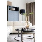 salon tafel hotel chique zwart goud luxury nu 299,-, Huis en Inrichting, Tafels | Salontafels, Ophalen, 50 tot 100 cm, Rond, Nieuw