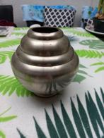 Metalen vaas voor bloemen., Ophalen of Verzenden