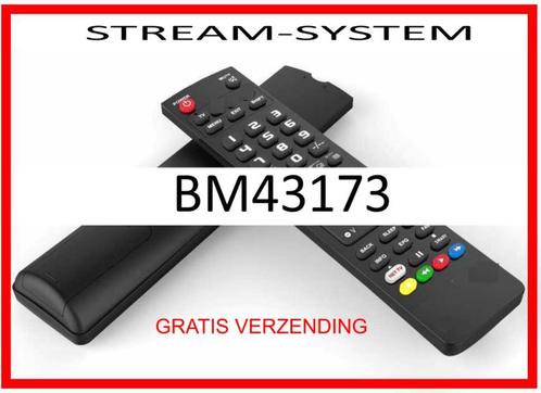 Vervangende afstandsbediening voor de BM43173 van STREAM-SYS, Audio, Tv en Foto, Afstandsbedieningen, Nieuw, Ophalen of Verzenden