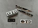 Volkswagen Golf 7 GTD Embleem Set (2013–2020), Ophalen of Verzenden