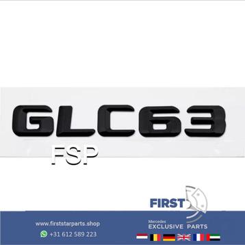 W253 C253 GLC63 AMG LOGO Mercedes GLC 63 Klasse 2016-2022 63 beschikbaar voor biedingen