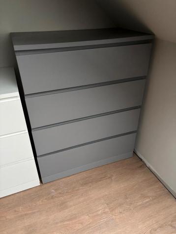 IKEA Malm ladekast - grijs - afbeelding 1