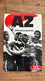 Programma AZ-MV 7 september 1975, Verzamelen, Sportartikelen en Voetbal, Overige typen, Gebruikt, Ophalen of Verzenden, AZ