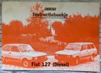 Handleiding Fiat 127, Ophalen of Verzenden