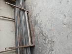 Stalen kokers 240x60x35, Doe-het-zelf en Verbouw, Metalen, Ophalen of Verzenden, Zo goed als nieuw, IJzer