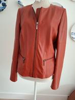 Claudia Sträter leren jasje 40 ZGAN, Kleding | Dames, Maat 38/40 (M), Bruin, Nieuw, Ophalen of Verzenden