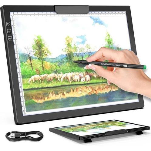 Ipad - Tablet - Heldere Ultradunne Lichtpad A4, Computers en Software, Tekentablets, Nieuw, Ophalen of Verzenden