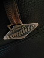 Lederen 2-zits bankstel, zwart, Duitse kwaliteit, Huis en Inrichting, Banken | Bankstellen, Ophalen, Gebruikt, Klassiek, 150 tot 200 cm