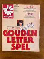 "Margriet 1981" 'Gouden Letterspel & Kruissteekpatroon', Ophalen of Verzenden, Zo goed als nieuw, Krant