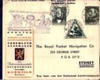 FFC - Amsterdam - Australië - Frankering - 1938, Postzegels en Munten, Brieven en Enveloppen | Nederland, Ophalen of Verzenden