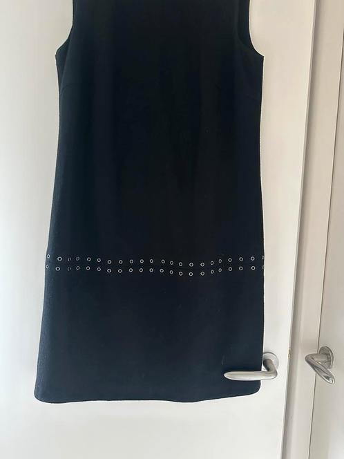 Laurèl zwarte wollen jurk maat 42, Kleding | Dames, Jurken, Zo goed als nieuw, Maat 42/44 (L), Zwart, Verzenden