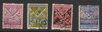 R78-R81 1927 Tweez. roltanding kinderzegels, Postzegels en Munten, Postzegels | Nederland, Ophalen of Verzenden, T/m 1940, Gestempeld