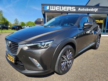 Mazda CX-3 2.0 SAG 120 GTM-Line Navi, Climate, Cruise, Camer beschikbaar voor biedingen