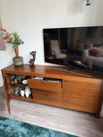 Mooi strak dressoir, Huis en Inrichting, Kasten | Dressoirs, Ophalen, 150 tot 200 cm, Teakhout, Zo goed als nieuw