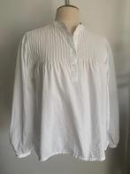 Denham witte blouse S/36, Denham, Wit, Zo goed als nieuw, Maat 36 (S)