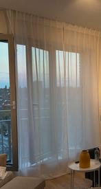 Ikea Rosenrobinia Sheer Gordijnen - 6 paar, 240cm, 100 tot 150 cm, 200 cm of meer, Wit, Ophalen of Verzenden