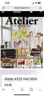 TE KOOP GEVRAAGD  Atelier Magazine nr229, mei 2024, Boeken, Tijdschriften en Kranten, Ophalen of Verzenden, Zo goed als nieuw
