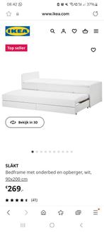 Ikea slakt bed met lades en onderbed, Huis en Inrichting, Slaapkamer | Bedden, Gebruikt, Ophalen of Verzenden