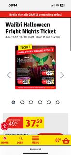 Kruidvat Walibi Fright Night ticket, Tickets en Kaartjes, Eén persoon