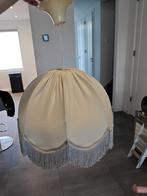 Vintage Lampenkap met Franjes, Huis en Inrichting, Lampen | Hanglampen, Ophalen, Gebruikt, Vintage, Stof